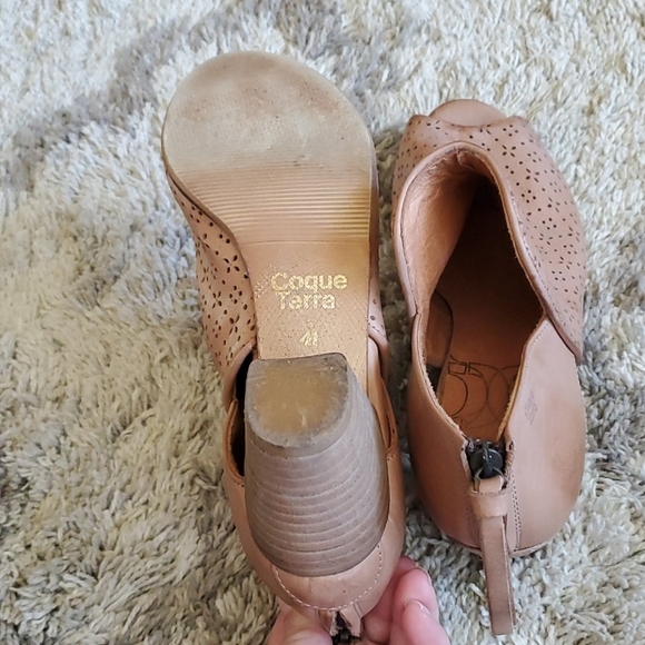 Anthro Coque Terra Poet Open Toed bootie - Picture 5 of 8